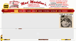 Desktop Screenshot of madmadelinesgrill.com